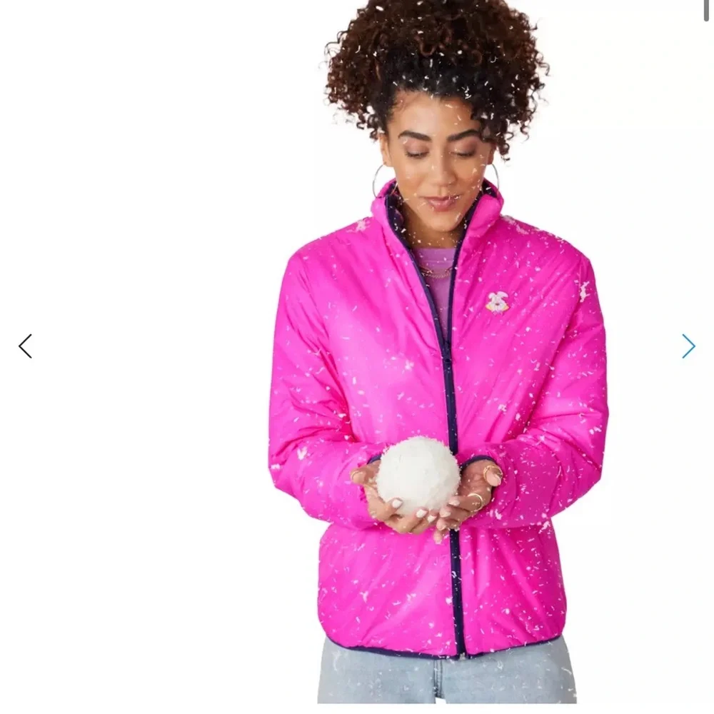 Alice in Wonderland Puffy Jacket for Adults - Reversible - Picture 8 of 8